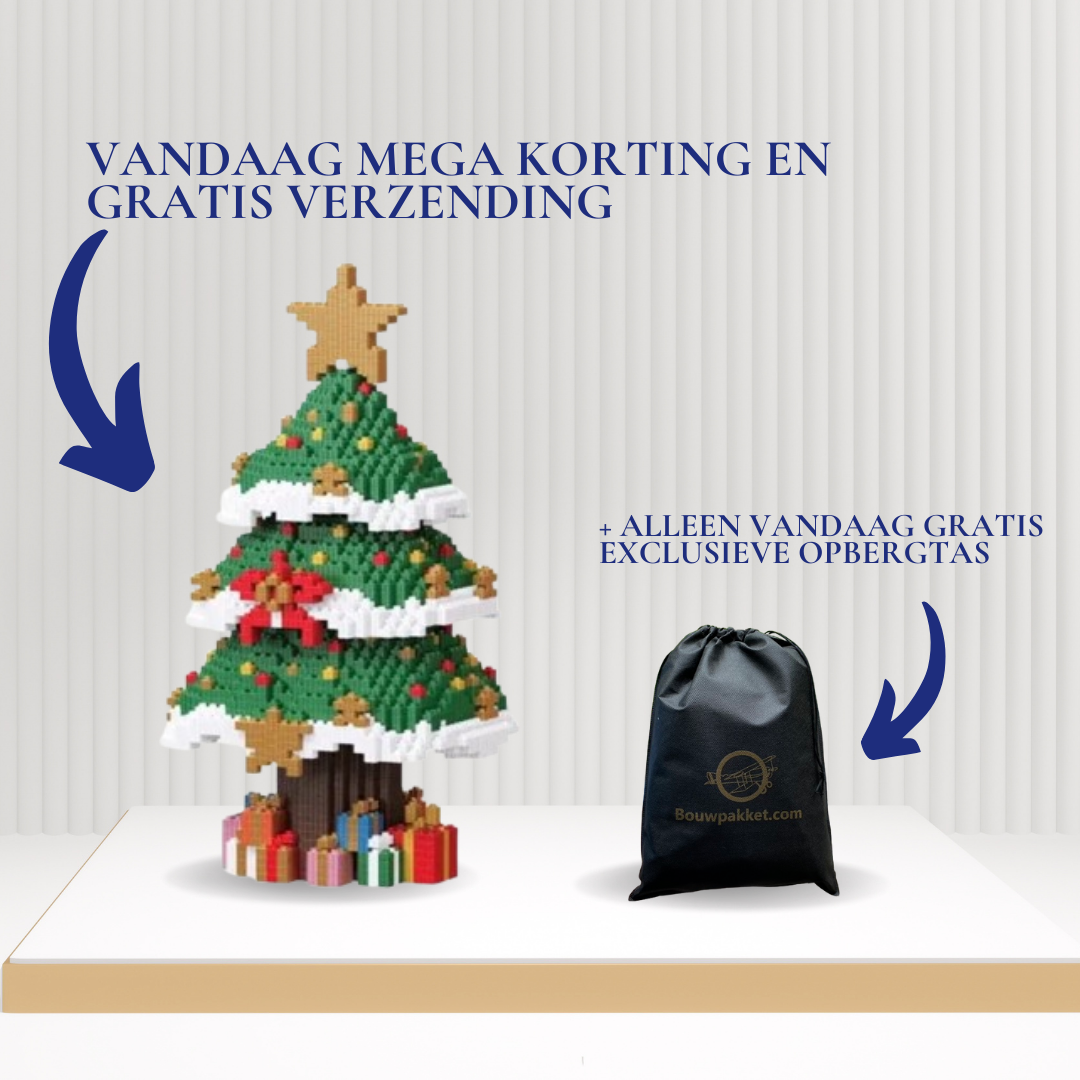 Kerstboom met ster | Bouwpakket