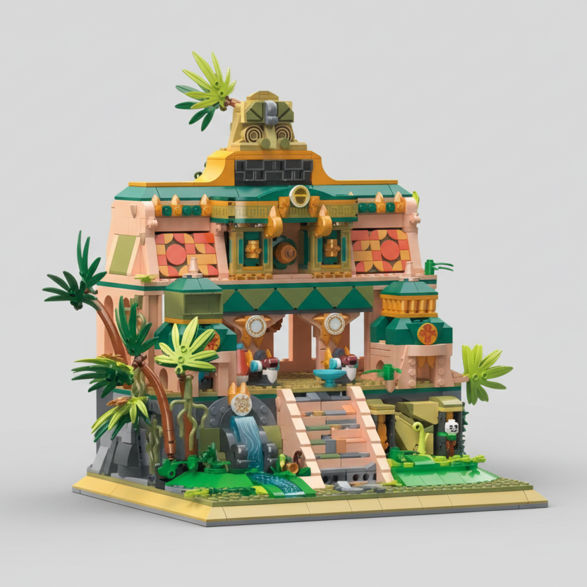 Verloren tempel | Bouwpakket