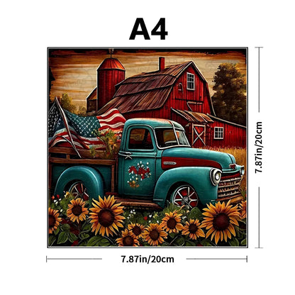 Amerikaanse auto | Houten Puzzel