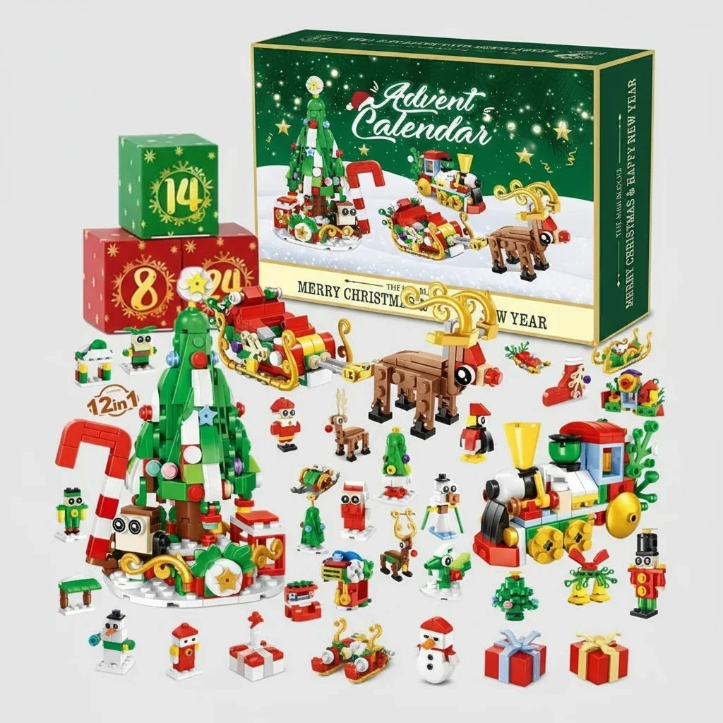 Kerst adventskalender 24 dagen | Bouwpakket
