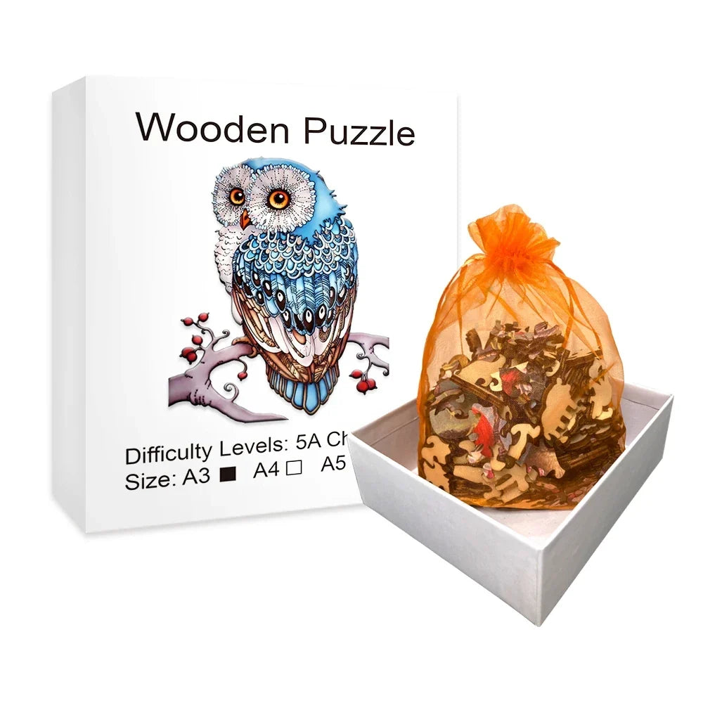 Uil | Houten Puzzel