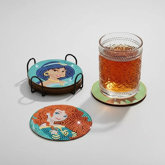 Prinsessen Onderzetters | Diamond Painting