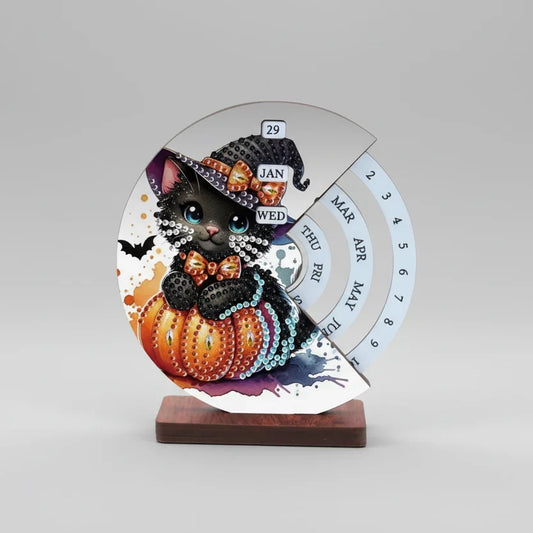 Halloween katje | Kalender | Diamond Painting