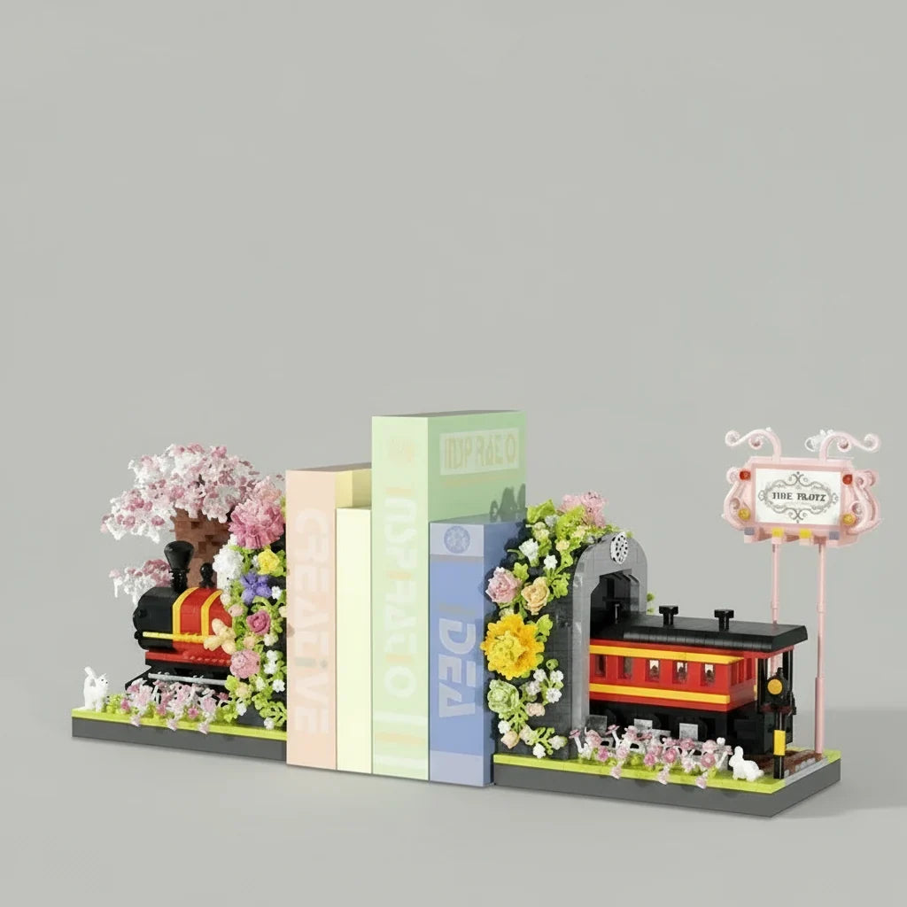 Sakura trein | Boekensteun | Bouwpakket