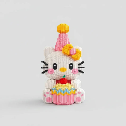 Mega kat met verjaardagstaart | Bouwpakket