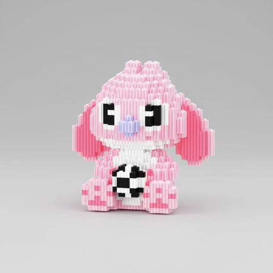 Roze wezen met bal | Bouwpakket