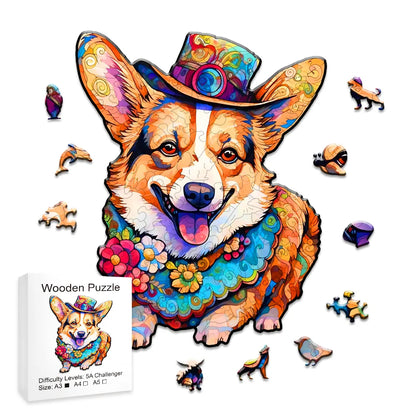 Welsh corgi | Houten Puzzel