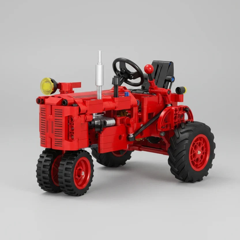 Rode tractor | Bouwpakket
