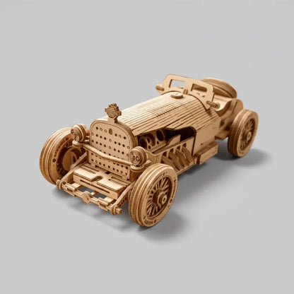 Vintage sportwagen | 3D Houten Bouwpakket