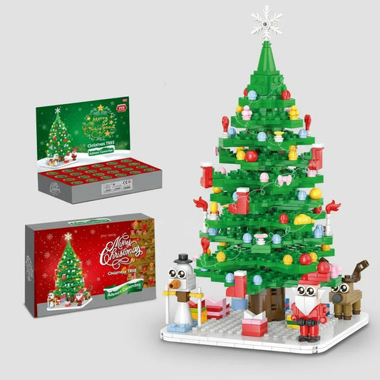 Kerstboom adventskalender 24 dagen | Bouwpakket