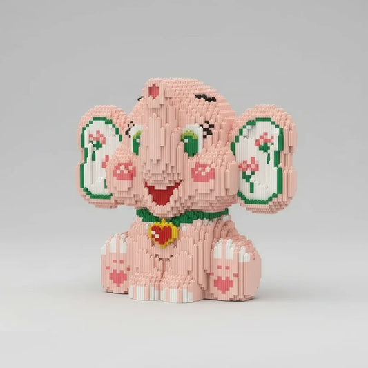 Roze olifant | Bouwpakket