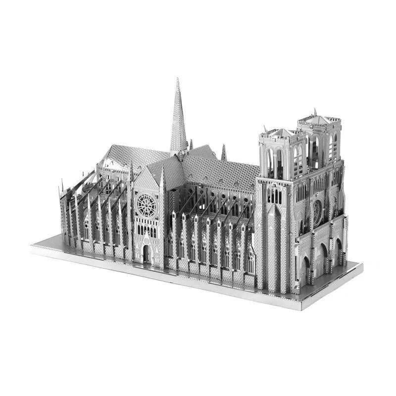 Notre dame | 3D Metalen Puzzel