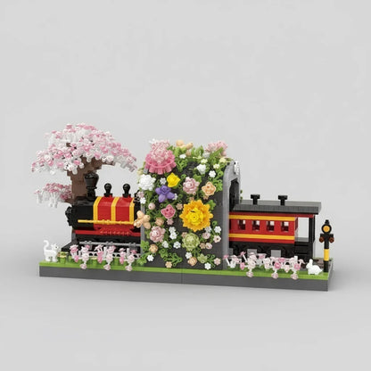 Sakura trein | Boekensteun | Bouwpakket