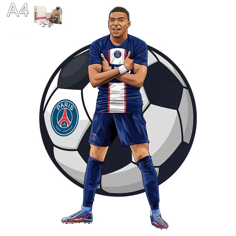 Mbappé PSG | Houten Puzzel