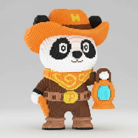 Cowboy panda | Bouwpakket