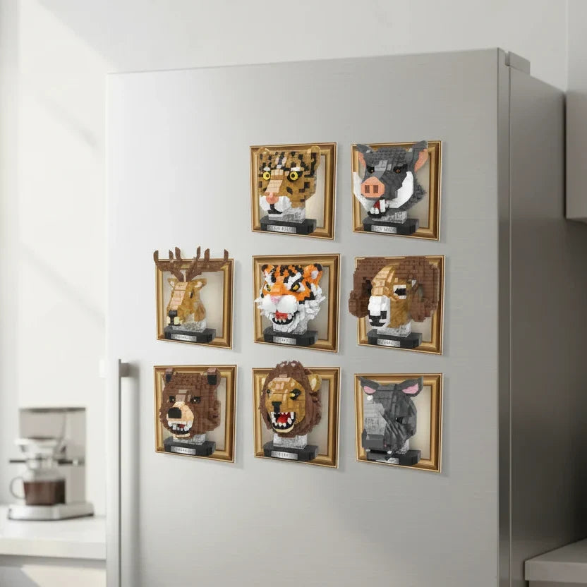 Mini 3d schilderij dikhoornschaap | Bouwpakket