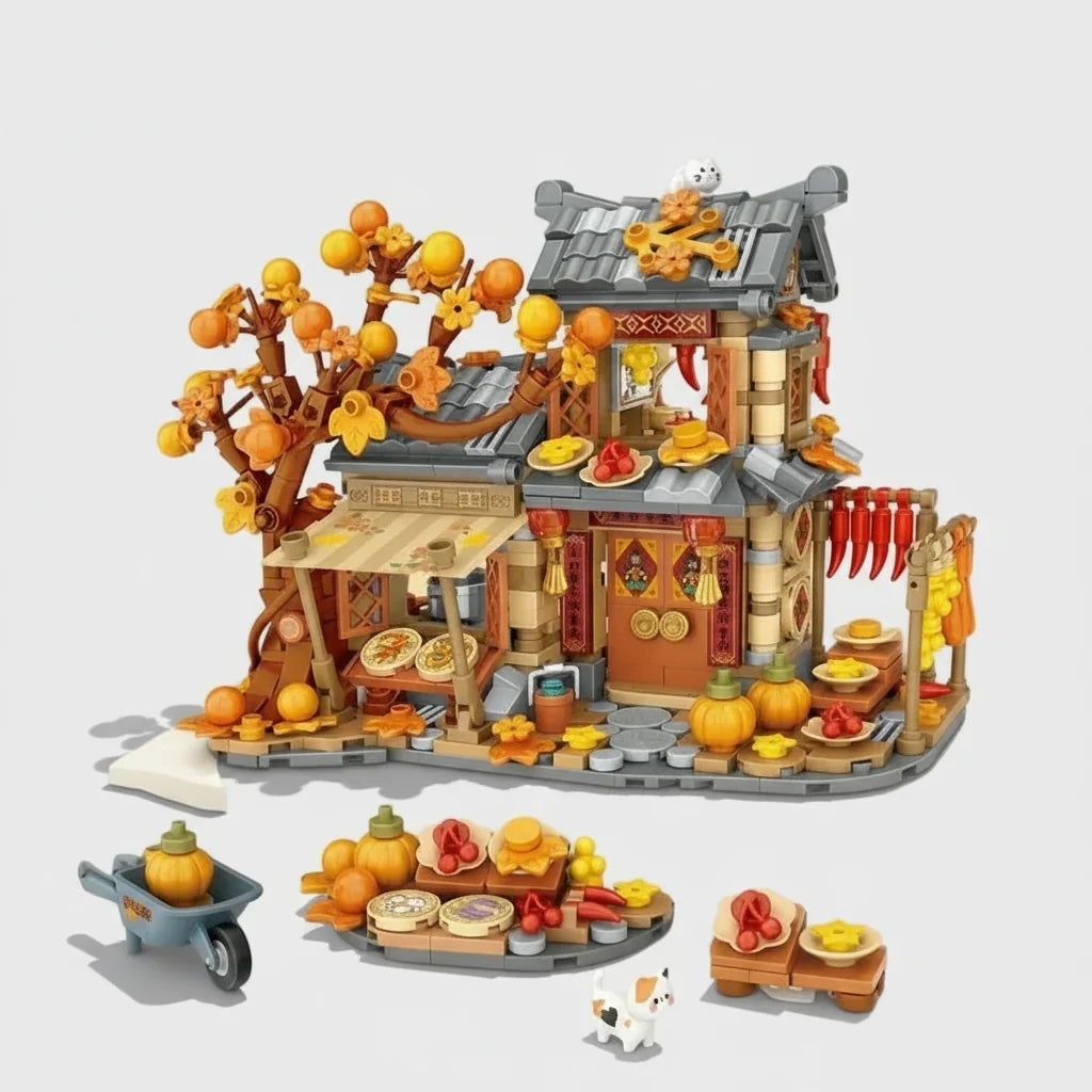 Herfst boerderij | Bouwpakket