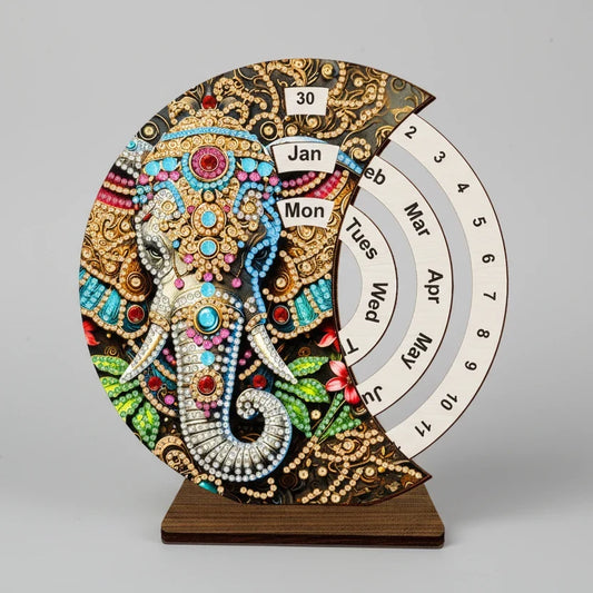 Olifant | Kalender | Diamond Painting