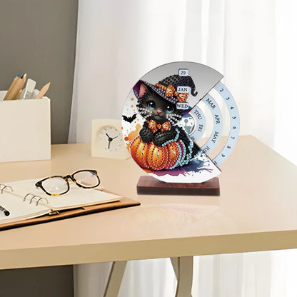 Halloween katje | Kalender | Diamond Painting