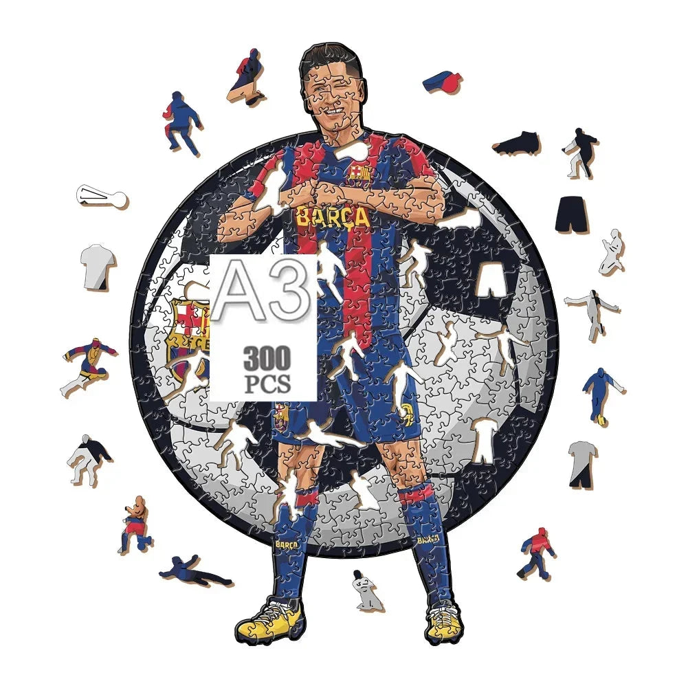 Robert Lewandowski | Houten Puzzel
