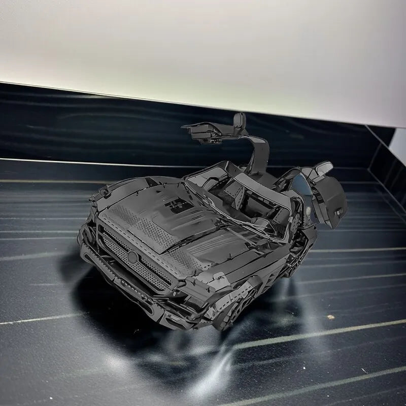 Sport auto | 3D Metalen Puzzel