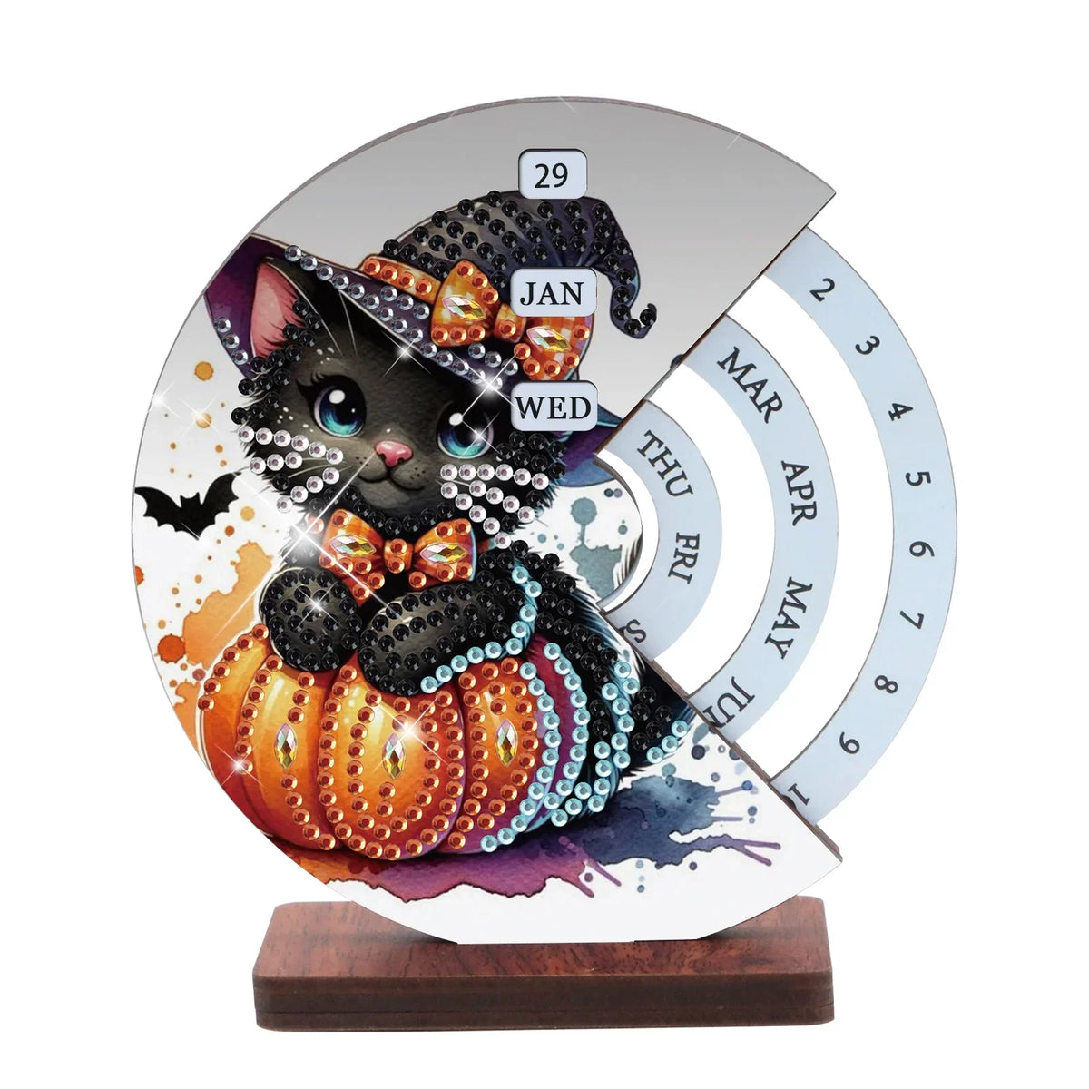 Halloween katje | Kalender | Diamond Painting