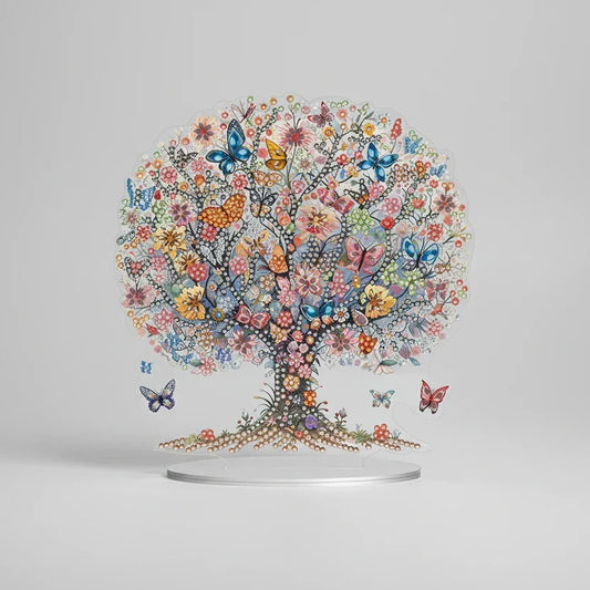 5d vlinder boom | Diamond Painting