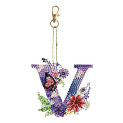 Sleutelhanger Letter V