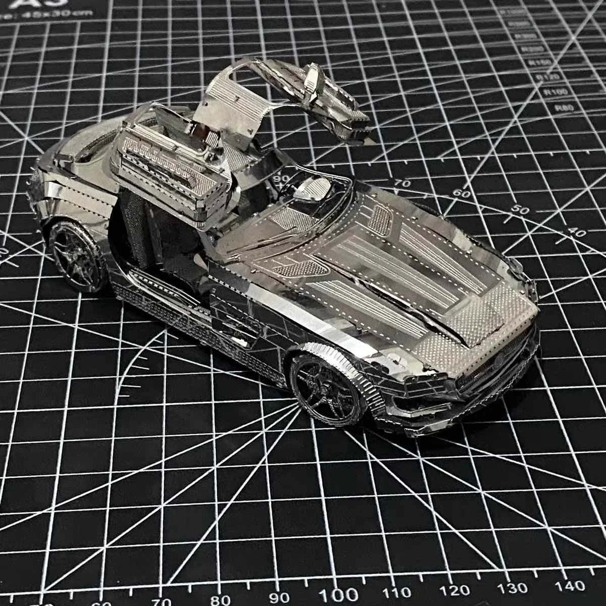 Sport auto | 3D Metalen Puzzel