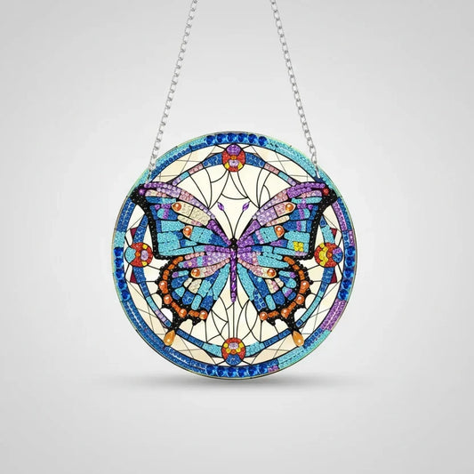 Vlinder dromenvanger | Diamond Painting