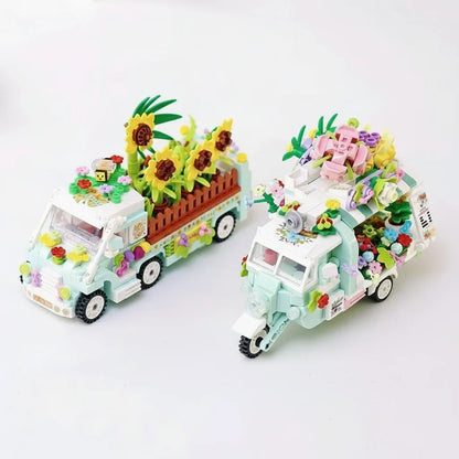 Bloemen driewieler | Bouwpakket