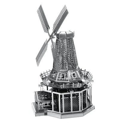 Molen | 3D Metalen Puzzel