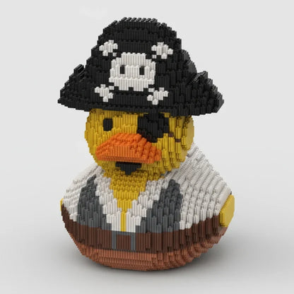 Badeend met piratenhoed | Bouwpakket