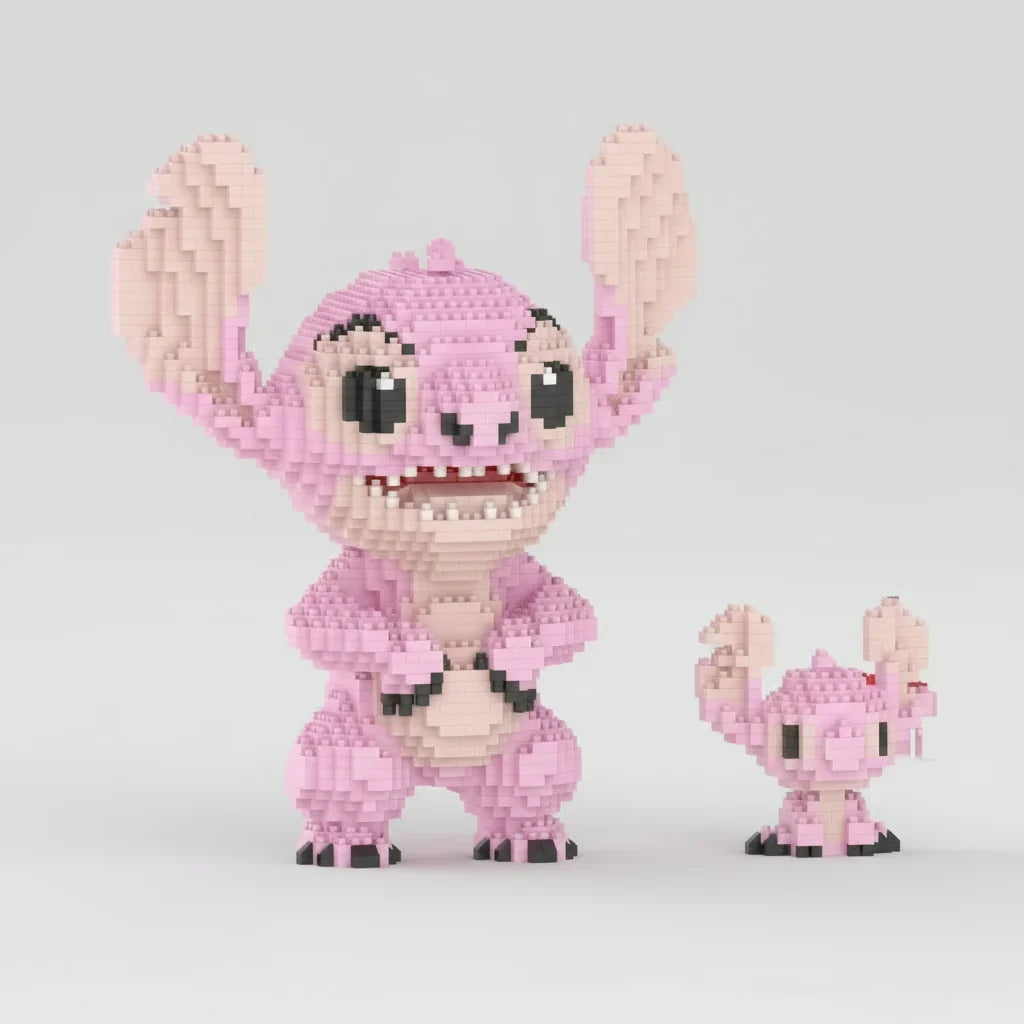 Schattig roze wezen | Bouwpakket