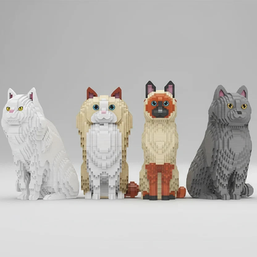 Siamese kat | Bouwpakket