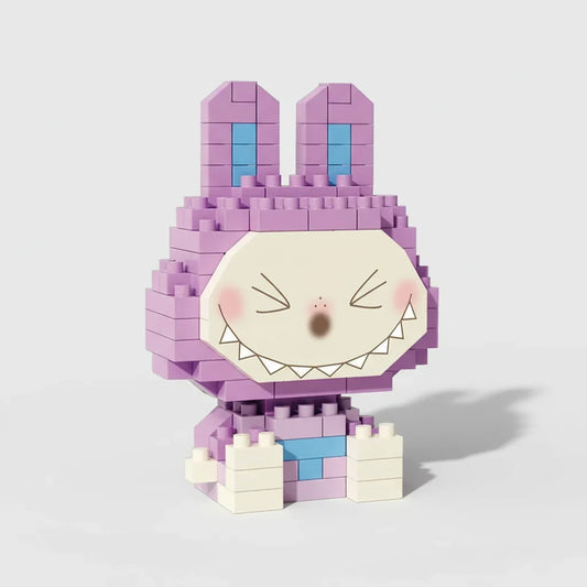 Mini paars harig monster | Bouwpakket