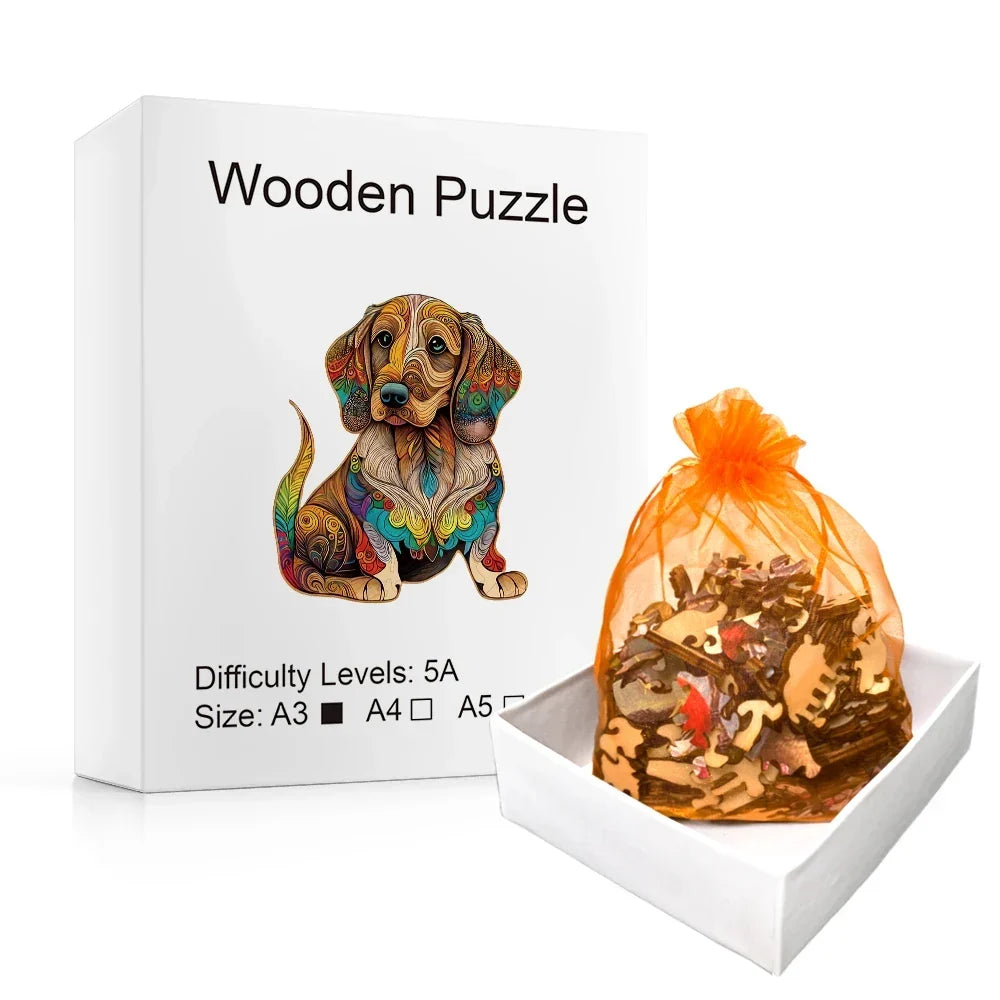 Mooie hond | Houten Puzzel