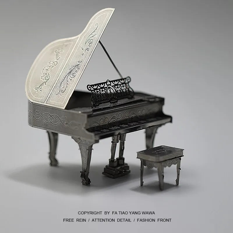 Piano | 3D Metalen Puzzel