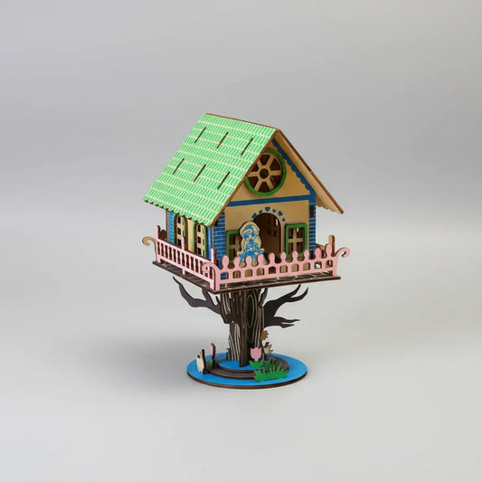 Boomhuisje | 3D Houten Bouwpakket