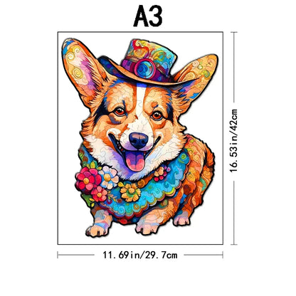 Welsh corgi | Houten Puzzel