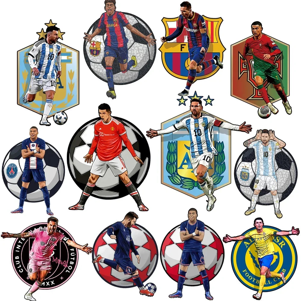 Messi Barcelona | Houten Puzzel