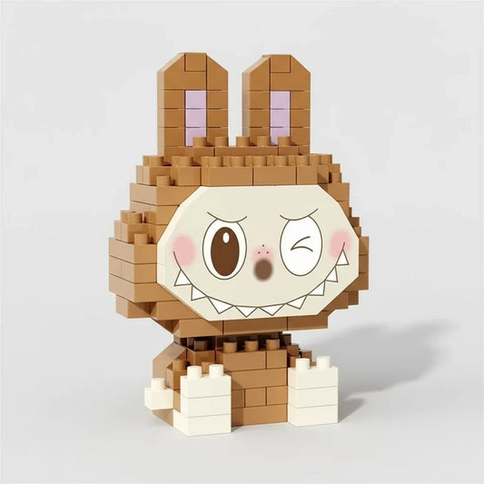 Mini bruin harig monster | Bouwpakket