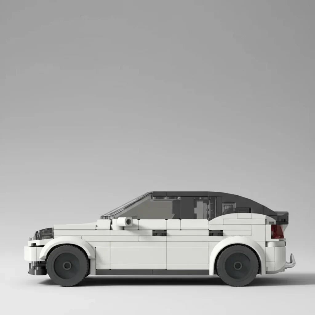 Witte auto | Bouwpakket