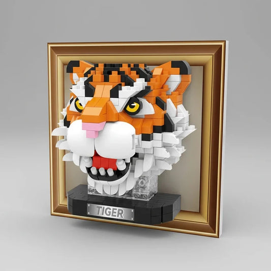 Mini 3d schilderij tijger | Bouwpakket
