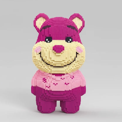 Schattige roze beer | Bouwpakket