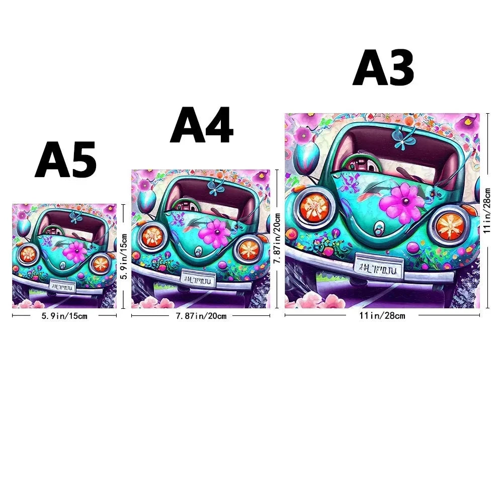 Leuke auto | Houten Puzzel