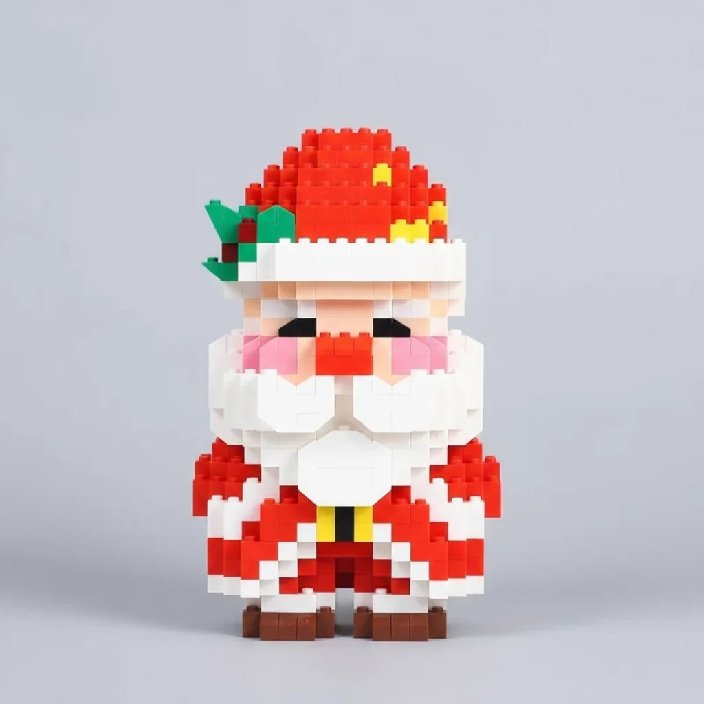 Kerstman met engeltjes | Bouwpakket