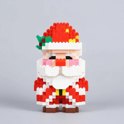 Kerstman met engeltjes | Bouwpakket
