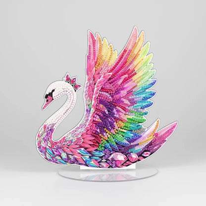 5d gekleurde zwaan | Diamond Painting