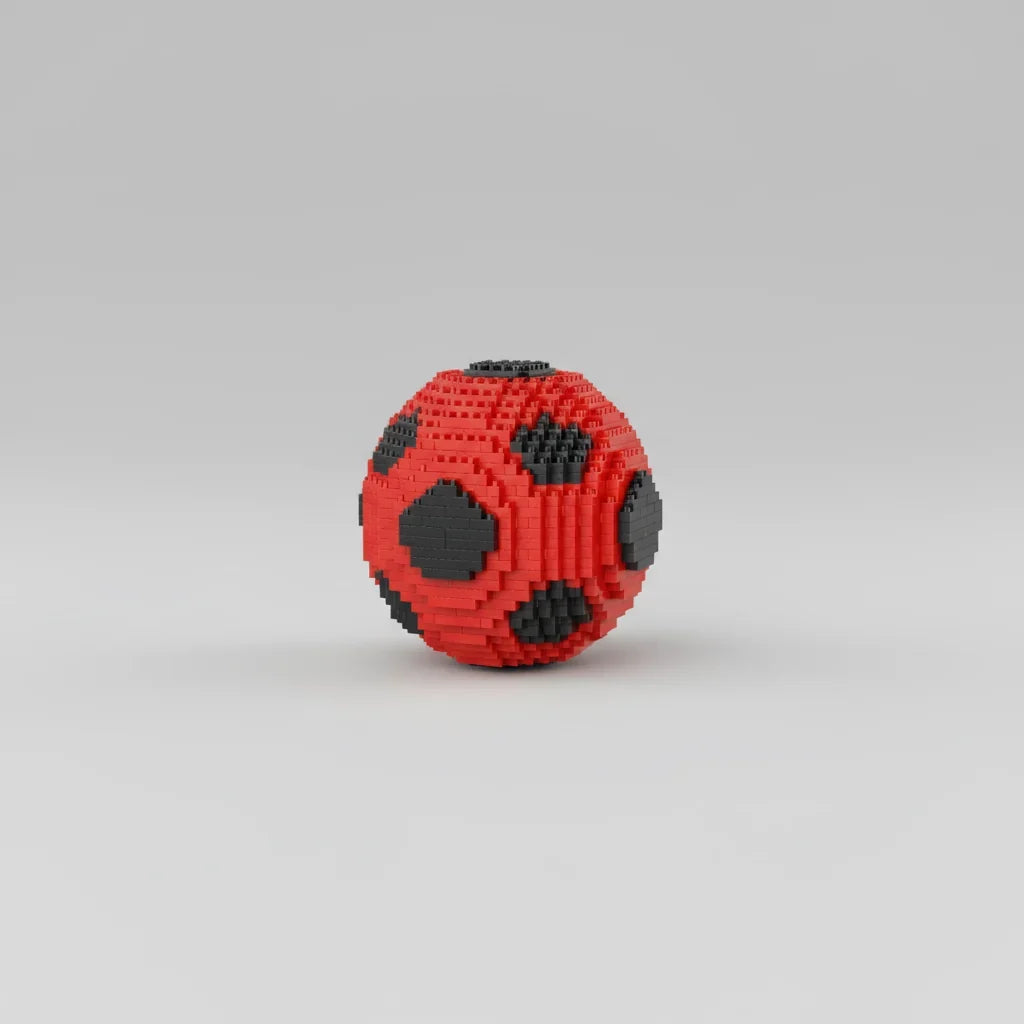 Rode voetbal | Bouwpakket
